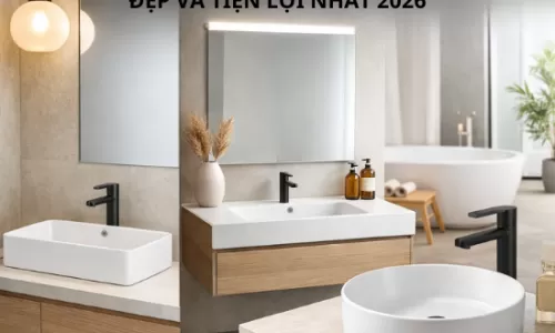 Gợi Ý Lavabo Đẹp Và Tiện Lợi Nhất 2026