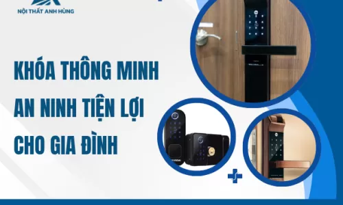 Khóa Thông Minh – An Ninh Tiện Lợi Cho Gia Đình