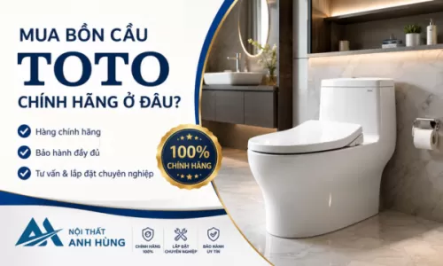 Mua bồn cầu TOTO chính hãng ở đâu?