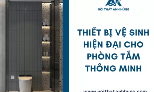 Thiết Bị Vệ Sinh Hiện Đại Cho Phòng Tắm Thông Minh
