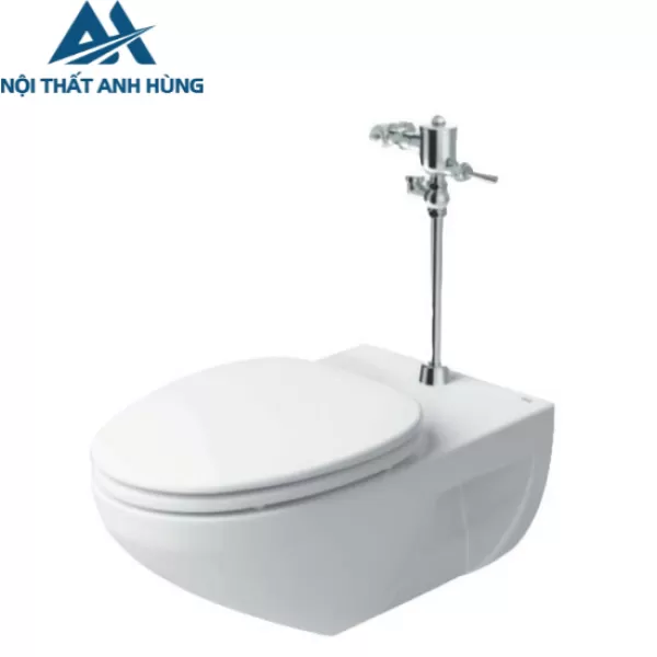 Bàn Cầu INAX AC-22PVN Treo Tường Nắp Êm Kèm Van Xả