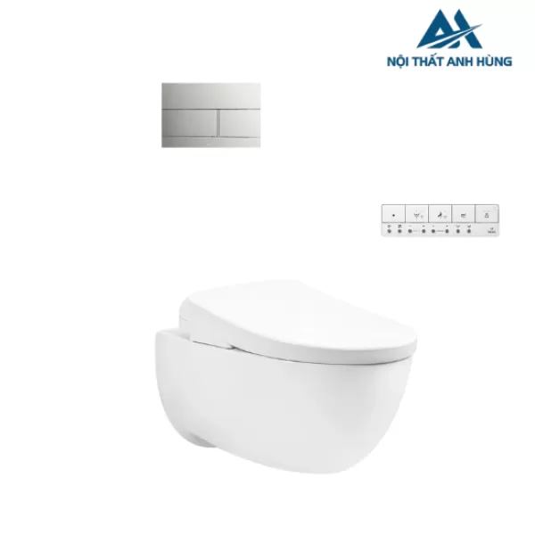 Bàn cầu treo tường TOTO kết hợp nắp rửa điện tử WASHLET CW812REA/TCF47360GAA/WH172AAT/TCA546/MB171P#SS