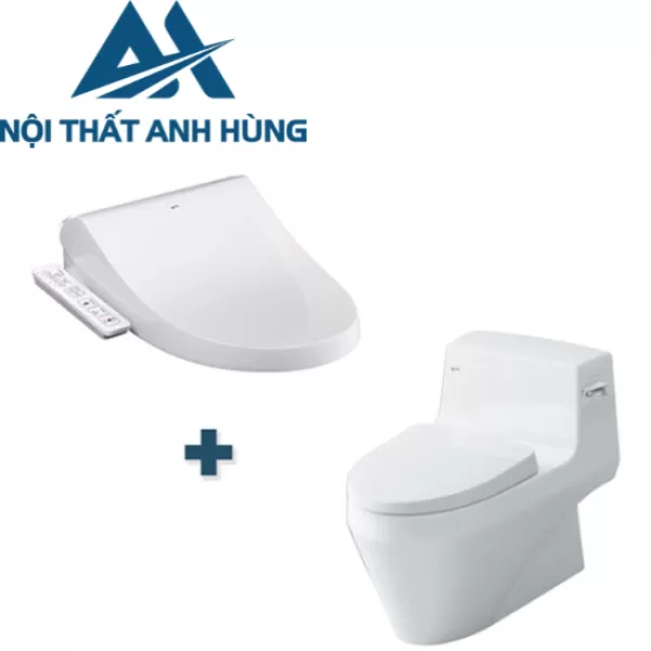 Bồn cầu 1 khối nắp điện tử INAX AC-1135 + CW-H17VN