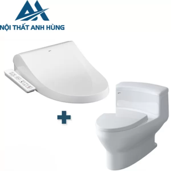 Bồn cầu 1 khối nắp điện tử INAX AC-4005 + CW-H18VN