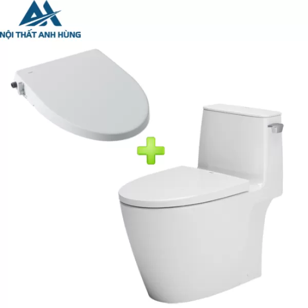 Bồn cầu 1 khối nắp rửa cơ INAX AC-912 + CW-S15VN