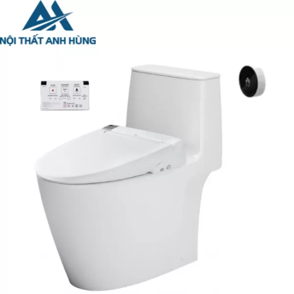 Bồn cầu 1 khối xả cảm ứng nắp điện tử INAX ACT902 + CWKA22AVN