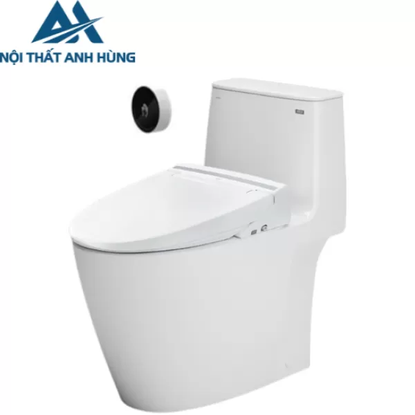 Bồn cầu 1 khối xả cảm ứng nắp điện tử INAX ACT902 + CWKB22AVN