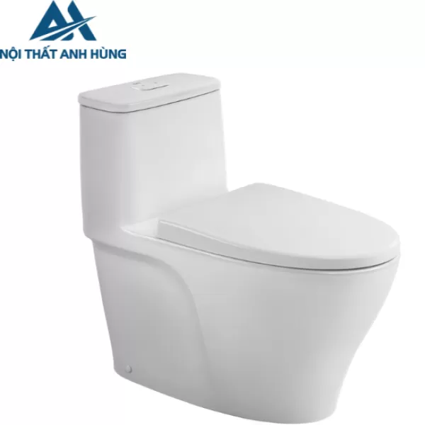 Bồn Cầu INAX AC-989VN 1 Khối Nắp Êm Aqua Ceramic 