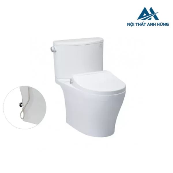 Bồn cầu TOTO CS767RE2 2 khối nắp rửa cơ TCW07S