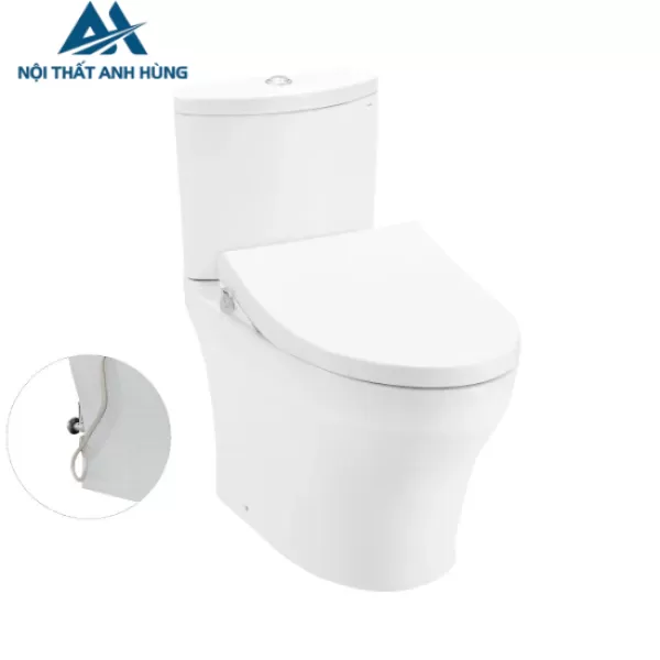 Bồn cầu TOTO CS838DE4 2 khối nắp rửa cơ TCW1211A