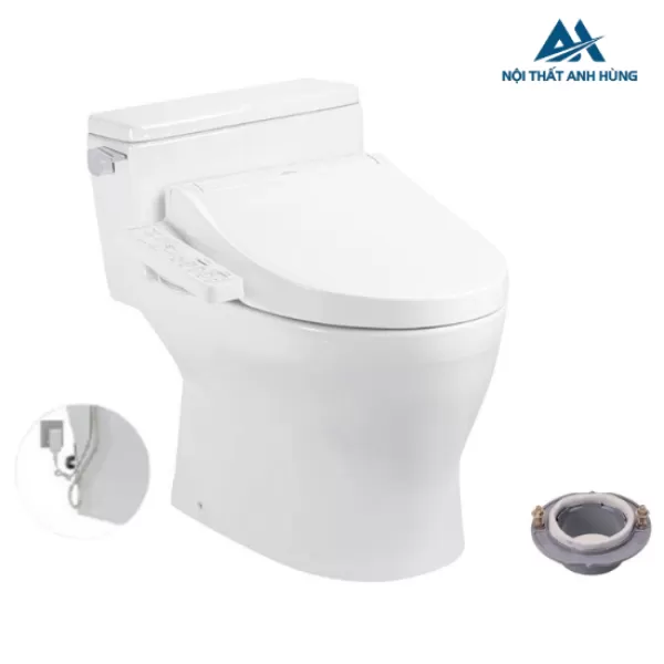 Bồn cầu TOTO MS188VKW16 1 khối nắp điện tử Washlet 