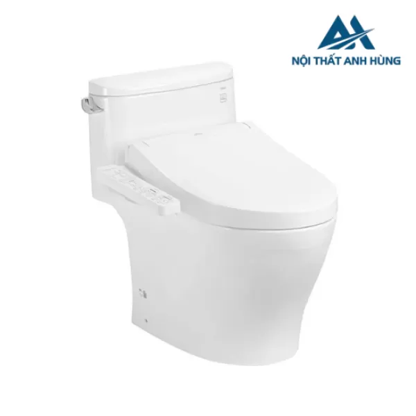Bồn cầu TOTO MS887CRW17 1 khối nắp điện tử Washlet