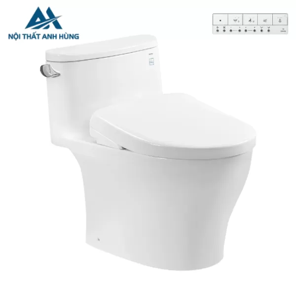Bồn cầu TOTO MS887CRW23 1 khối nắp điện tử