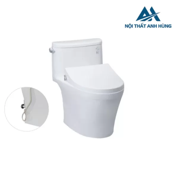 Bồn cầu TOTO MS887RE4 1 khối nắp rửa cơ TCW1211A