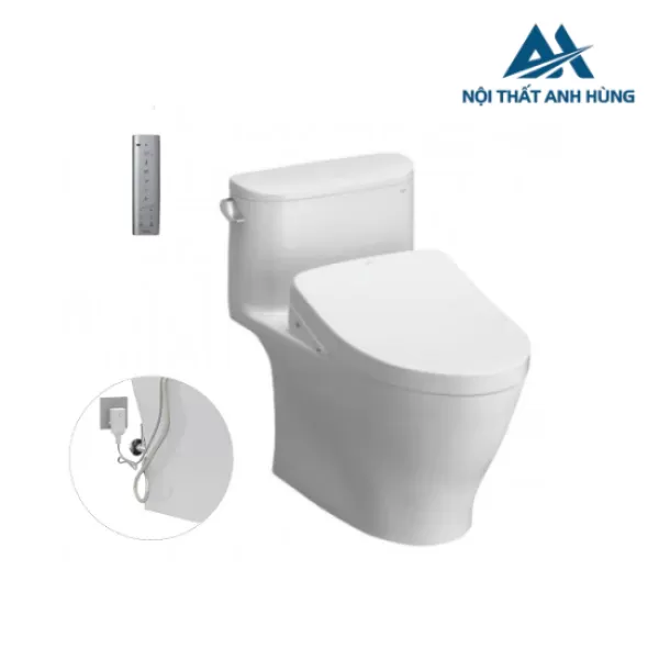Bồn cầu TOTO MS887RW11 1 khối nắp điện tử Washlet