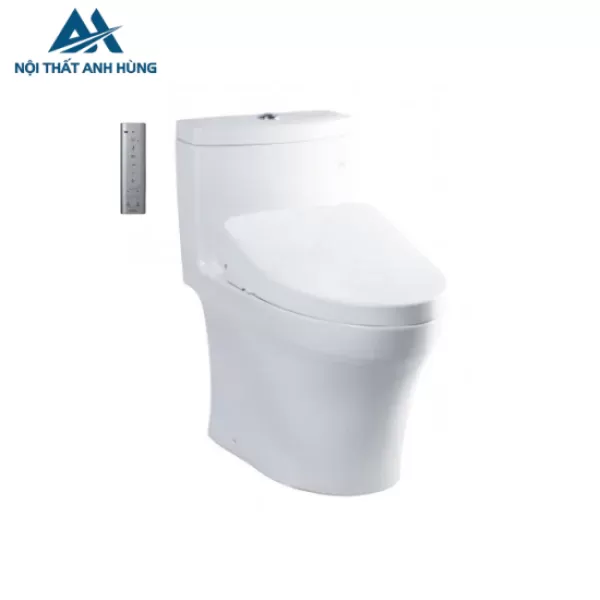 Bồn cầu TOTO MS889CDRW12 1 khối nắp điện tử Washlet