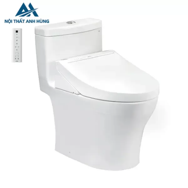 Bồn cầu TOTO MS889CDRW15 1 khối nắp điện tử Washlet