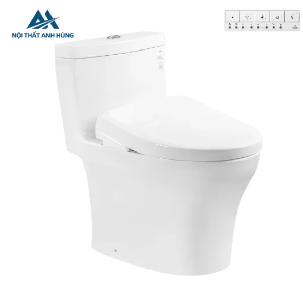 Bồn cầu TOTO MS889CDRW23 1 khối nắp điện tử Washlet