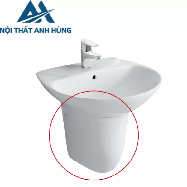 Chân Ngắn Lavabo INAX L-288VC  Treo Tường