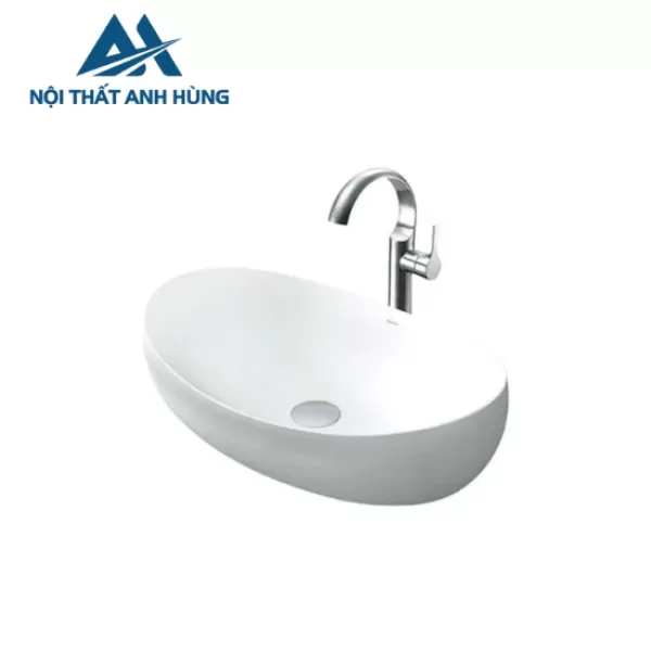 Chậu lavabo đặt bàn Galalato TOTO PJS01WE#MW  trắng mờ