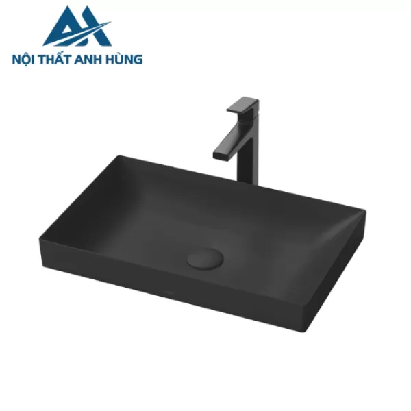 Chậu lavabo đặt bàn TOTO LT4716G17#MBL đen mờ