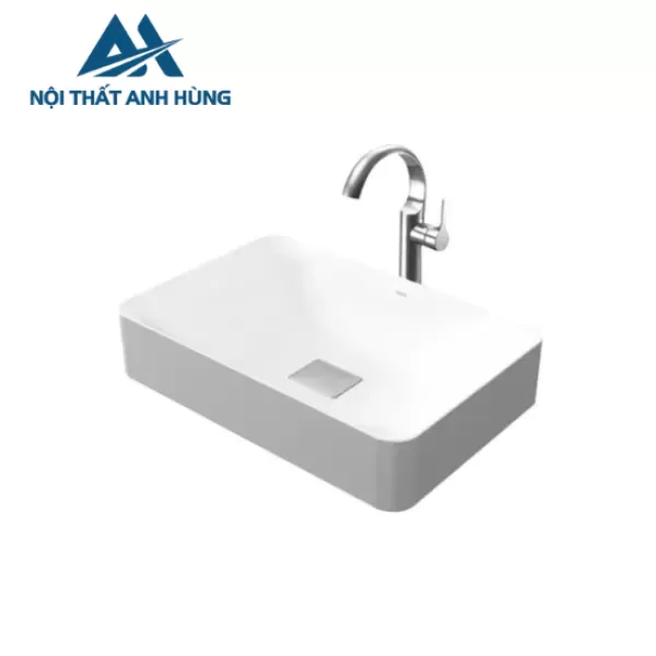 Chậu lavabo đặt bàn TOTO PJS03WE#GW trắng bóng