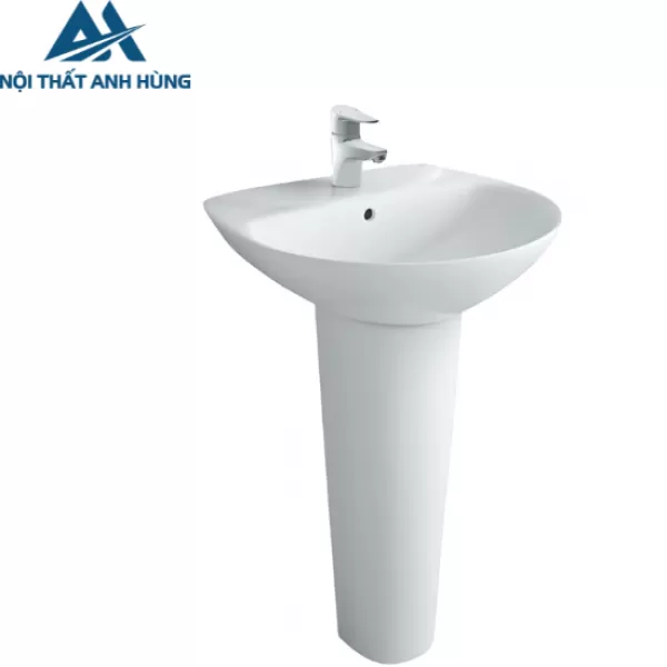 Chậu Lavabo Inax L-288V/L-288VD Treo Tường Kèm Chân Dài