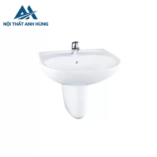 Chậu lavabo treo tường TOTO LHT236CS chân lửng