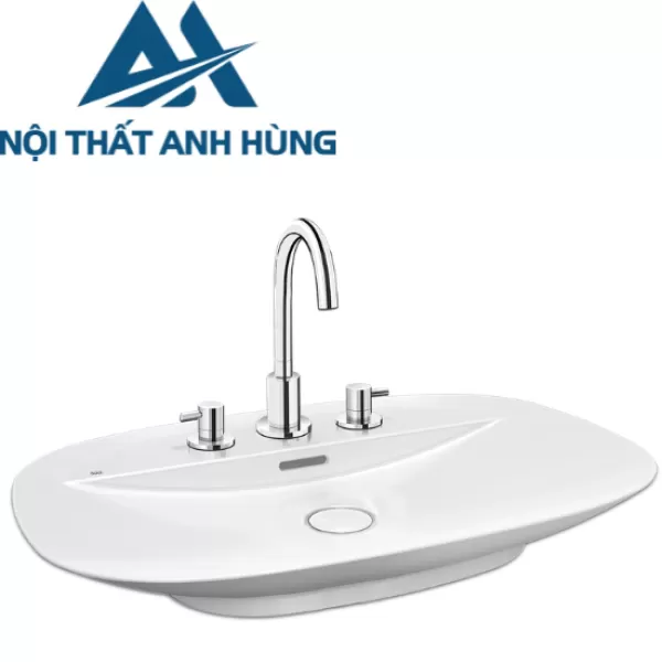 Chậu Rửa Lavabo Đặt Bàn INAX AL-S640VGC 3 Lỗ Men Aqua Ceramic