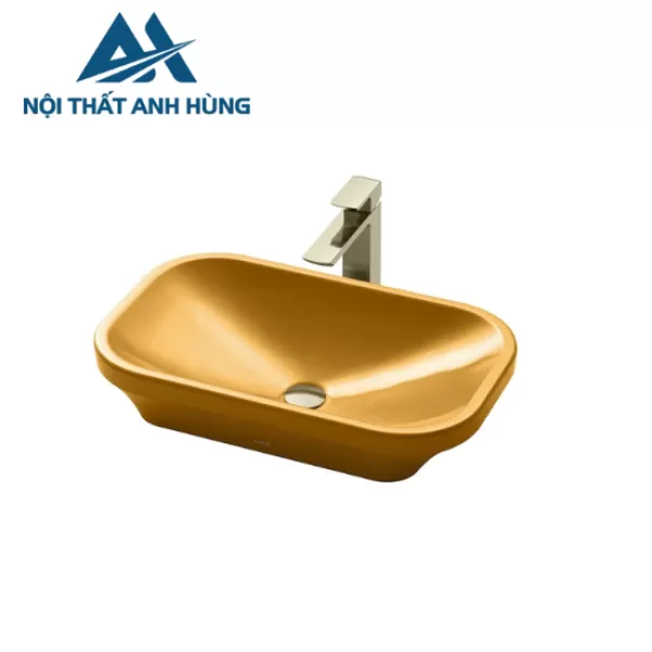 Chậu rửa lavabo đặt bàn TOTO LW630JDW/F#MDR màu cam vàng