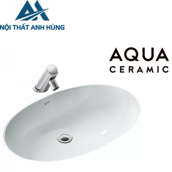 Chậu Rửa Lavabo Inax AL-2216V Âm Bàn Aqua Ceramic