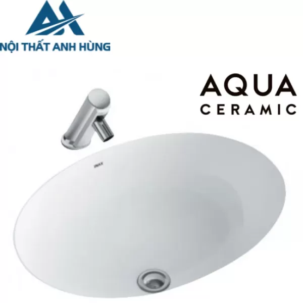 Chậu Rửa Lavabo Inax AL-2293V Âm Bàn Aqua Ceramic