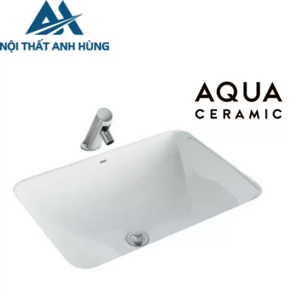 Chậu Rửa Lavabo Inax AL-2298V Âm Bàn Aqua Ceramic