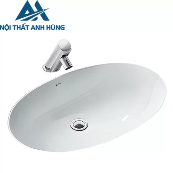 Chậu Rửa Lavabo Inax L-2216V Âm Bàn Oval