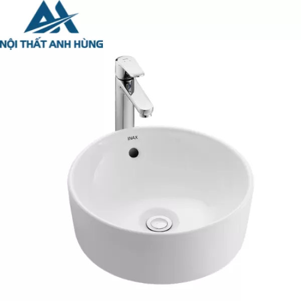 Chậu Rửa Lavabo Inax L-295V  Đặt Bàn Tròn