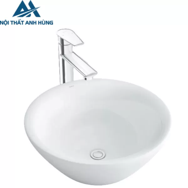 Chậu Rửa Lavabo Inax L-445V Đặt Bàn Tròn