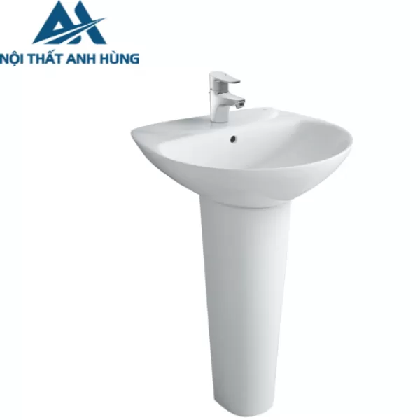 Lavabo Treo Tường Inax L-285V/L-288VD  Kèm Chân Đứng