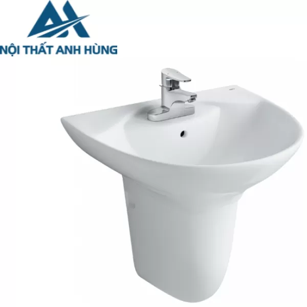 Lavabo Treo Tường Inax L-288V/L-288VC Chân Ngắn