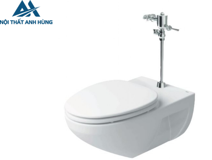 Bàn Cầu INAX AC-22PVN Treo Tường Nắp Êm Kèm Van Xả
