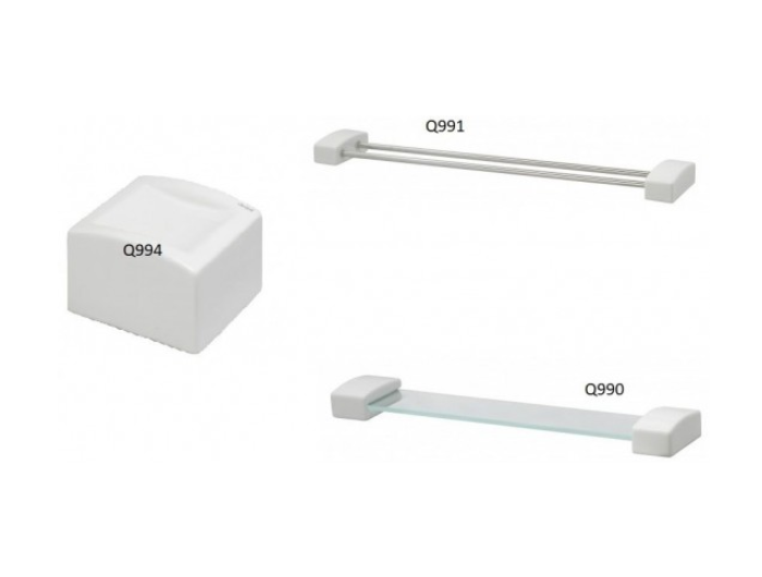 Bộ Phụ Kiện 3 Món Sứ Caesar Q990+Q991+Q994 Phòng Tắm