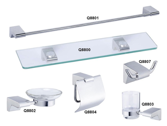 Bộ Phụ Kiện Caesar Q8800-A6 6 Món Inox 304