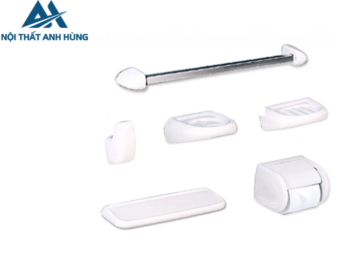 Bộ Phụ Kiện Phòng Tắm 6 Món Inax H-AC400V6 Bằng Sứ