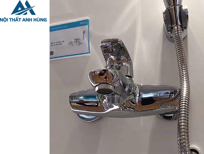 Bộ vòi sen tắm nóng lạnh INAX BFV-213S-3C