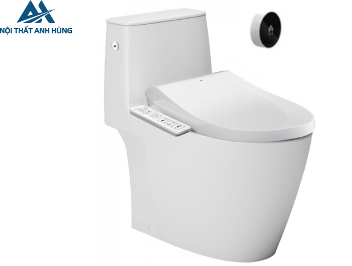 Bồn Cầu 1 Khối INAX ACT-902 + CW-H17VN Nắp Điện Tử Xả Cảm Ứng