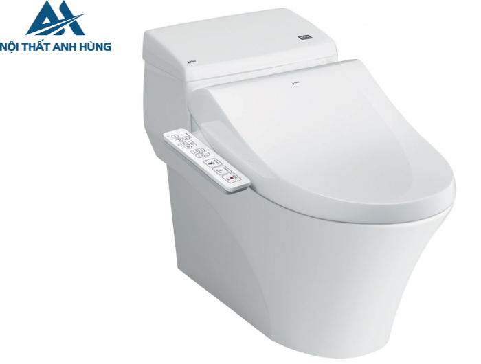 Bồn cầu 1 khối nắp điện tử INAX AC-1017R + CW-H18VN