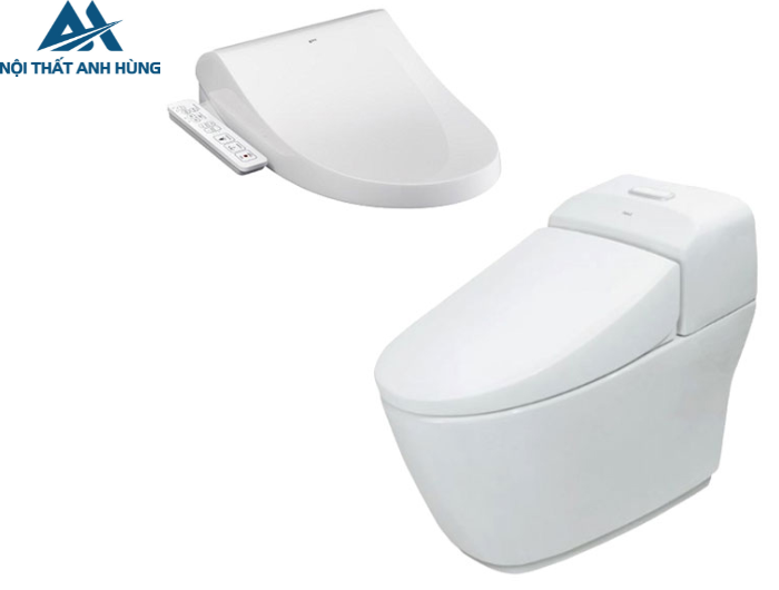 Bồn cầu 1 khối nắp điện tử INAX AC-1032 + CW-H17VN