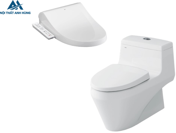 Bồn cầu 1 khối nắp điện tử INAX AC-1035 + CW-H18VN