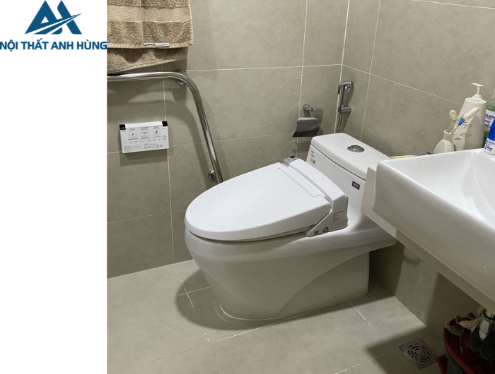 Bồn cầu 1 khối nắp điện tử INAX AC-1035 + CW-KA22AVN