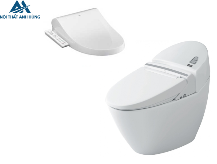 Bồn cầu 1 khối nắp điện tử INAX AC-2700 + CW-H17VN