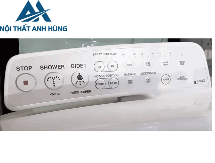 Bồn cầu 1 khối nắp điện tử INAX AC-2700 + CW-KB22AVN